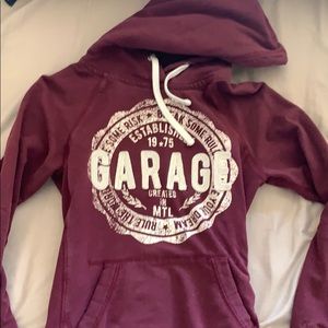Garage hoodie size small